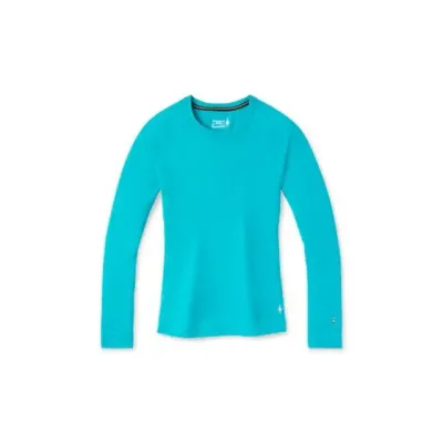 Кофта женская Smartwool Women's Merino 250 Baselayer Crew Boxed, Capri Blue Heather, р. XS (SW SW016370.382-XS) - Robinzon.ua