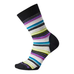 Шкарпетки жіночі Smartwool Wm's Margarita, M - Black/Meadow Mauve (SW SW717.A61-M) - Robinzon.ua