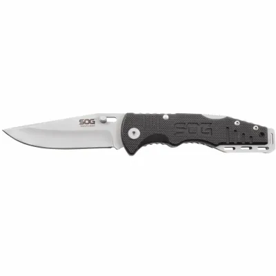 Раскладной Нож SOG Salute Mini, Bead Blasted ( SOG FF1001-CP) - Robinzon.ua