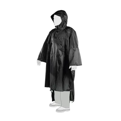 Пончо Tasmanian Tiger Tac Poncho, Black, M (TT 7642.040-M) - Robinzon.ua