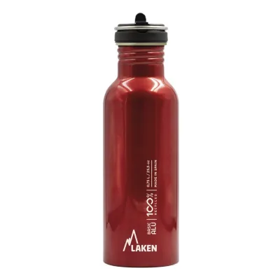 Бутылка для воды LAKEN Basic Alu Bottle 0,75L Красный - Robinzon.ua