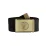 Пояс FJALLRAVEN Canvas Brass Belt 4 cm Черный - Robinzon.ua