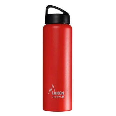 Термобутылка LAKEN Classic Thermo 1L Красный - Robinzon.ua