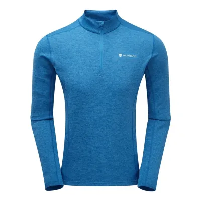 Футболка MONTANE Dart Zip Neck Синій XL - Robinzon.ua