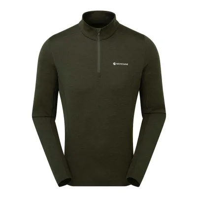 Футболка MONTANE Dart Zip Neck Зелений M MDRZNOAKM15 - Robinzon.ua