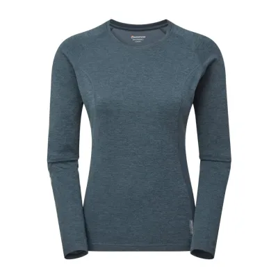 Футболка MONTANE Female Dart Long Sleeve T-Shirt Синий S/10/36 - Robinzon.ua