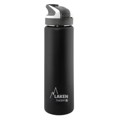 Термопляшка LAKEN Summit Thermo Bottle 0,75L Чорний - Robinzon.ua