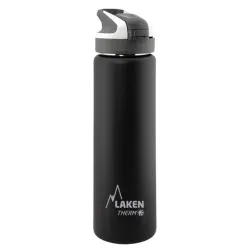 Термобутылка LAKEN Summit Thermo Bottle 0,75L Черный - Robinzon.ua