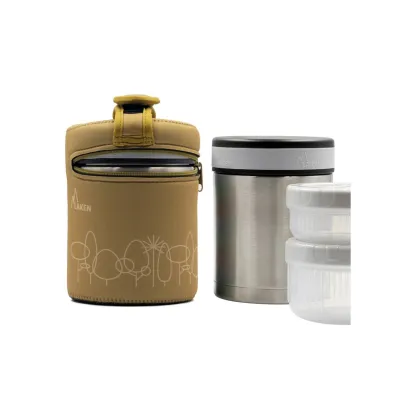 Харчовий термос LAKEN Thermo Food Drinklife 1L Зелений - Robinzon.ua