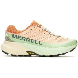 Кроссовки женские Merrell AGILITY PEAK 5 peach/spray - 36 - персиковый/зеленый - Robinzon.ua