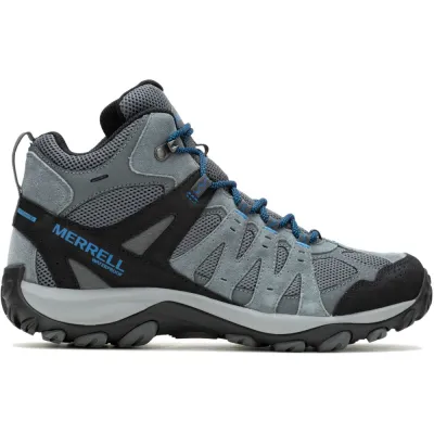 Ботинки мужские Merrell ACCENTOR 3 MID WP 41 - серый/синий, треккинговые - 036.0542 - Robinzon.ua