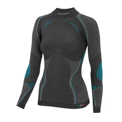 Термофутболка с длиным рукавом женская Accapi Ergoracing, Black/Anthracite, XL/XXL (ACC АA911.966-X2X) - Robinzon.ua