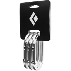 Набор карабинов Black Diamond Oval Keylock 3 Pack, Polished (BD 381099.POLS) - Robinzon.ua