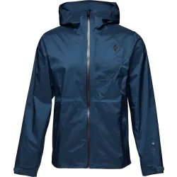 Мембранна чоловіча куртка Black Diamond XL Treeline Rain Shell, IIndigo, XL (BD 7450084013XLG1) - Robinzon.ua