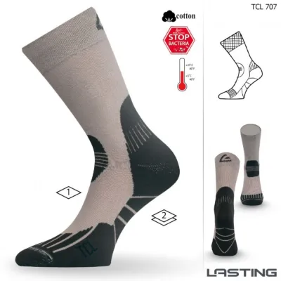 Шкарпетки Lasting TCL L бежевий - Robinzon.ua
