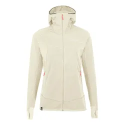 Флисовая кофта Salewa Puez Hybrid Polarlite Full-Zip Wms 48/42 (XL) бежевый - Robinzon.ua