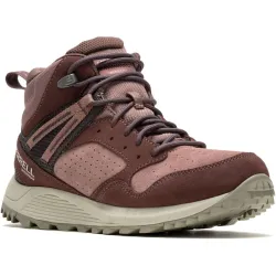 Ботинки женские Merrell Wildwood Mid LTR WP 38.5 - бордовый/коричневый, для города - 036.1533 Ботинки женские Merrell Wildwood Mid LTR WP 38.5 - бордовый/коричневый, для города - 036.1533 - Robinzon.ua
