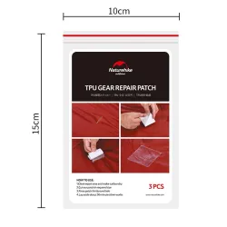 Заплатки для ремонтных работ Naturehike NH19PJ086. - Robinzon.ua