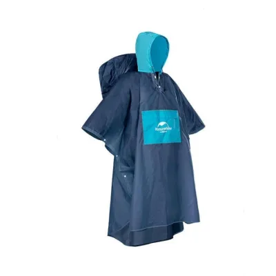 Дождевик-пончо Naturehike размер L синий NH19Y036-Y. - Robinzon.ua