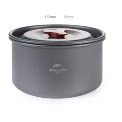 Казанок туристический 1,5 л Naturehike NH15T203-G. - Robinzon.ua