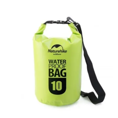 Водонепроницаемая сумка с ремешком Naturehike 10 л салатовая FS15M010-J. - Robinzon.ua