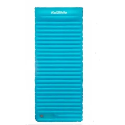 Килимок надувний Naturehike R-Value 3 розмір L, бірюзовий NH18Q001-D - Robinzon.ua