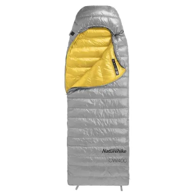 Спальный мешок пуховой Naturehike CW400 размер L серый NH18C400-D. - Robinzon.ua