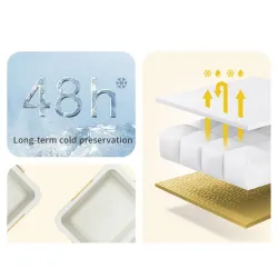 Туристичний холодильник Naturehike CNK2450CF012, 5 л, бежевий Туристичний холодильник Naturehike CNK2450CF012, 5 л, бежевий - Robinzon.ua