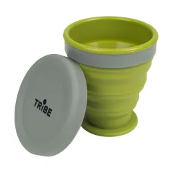 Стакан складаний силіконовий Tribe 200 мл T-FF-0001 Olive - Robinzon.ua