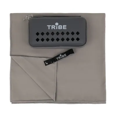 Рушник з мікрофібри Tribe Pocket Towel 60х120 см T-LC-0001-L Grey - Robinzon.ua