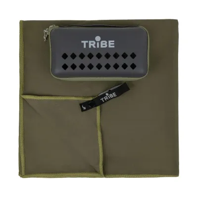 Рушник з мікрофібри Tribe Pocket Towel 75х150 см T-LC-0001-XL Army Green - Robinzon.ua