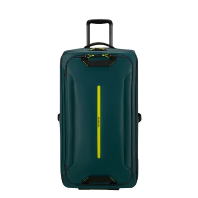 Дорожная сумка на колесах ECODIVER DARK TEAL/LIME - Robinzon.ua