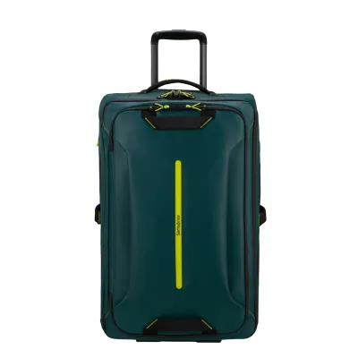 Дорожная сумка на колесах ECODIVER DARK TEAL/LIME - Robinzon.ua