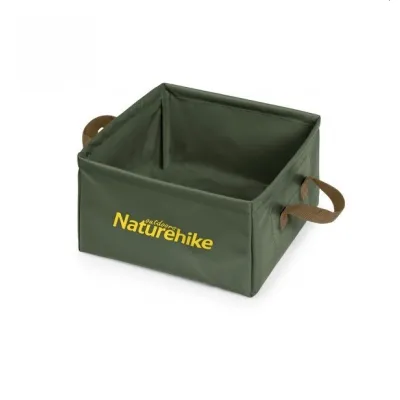 Складное ведро Naturehike на 13 л зеленое NH19SJ007. - Robinzon.ua
