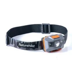 Фонарь налобный Naturehike TD-02 Rechargeable оранжево-серый NH00T002-D. - Robinzon.ua