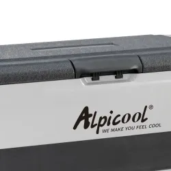 Компресорний автохолодильник Alpicool T50 (LG) (двокамерний, 50 літрів). Режим роботи до -20℃. Живлення 12, 24, 220 вольт Компресорний автохолодильник Alpicool T50 (LG) (двокамерний, 50 літрів). Режим роботи до -20℃. Живлення 12, 24, 220 вольт - Robinzon.ua