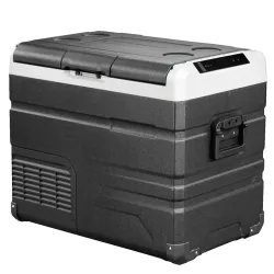 Компресорний автохолодильник Alpicool TW45. Двокамерний. Охолодження до -20℃, живлення 12, 24, 220 вольт - Robinzon.ua