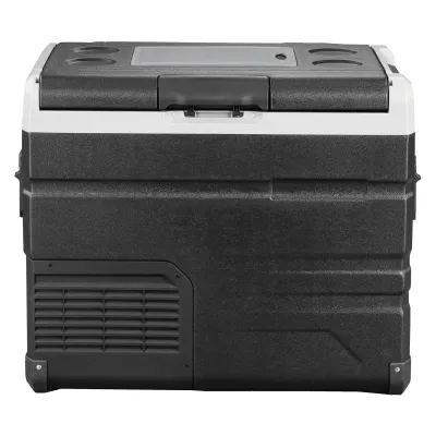 Компресорний автохолодильник Alpicool TW45. Двокамерний. Охолодження до -20℃, живлення 12, 24, 220 вольт, вбудована батарея - Robinzon.ua