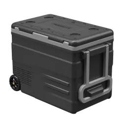 Компресорний автохолодильник Alpicool U55E (55 літрів). Охолодження до -20℃. Живлення 12, 24, 220 вольт - Robinzon.ua