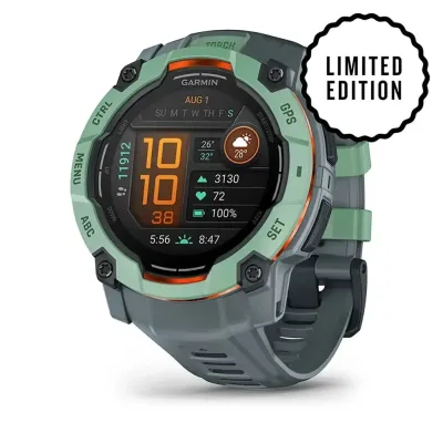 Смарт-часы Garmin Instinct 3 (50 мм) AMOLED, цвет неотропик/сумеречный - Robinzon.ua