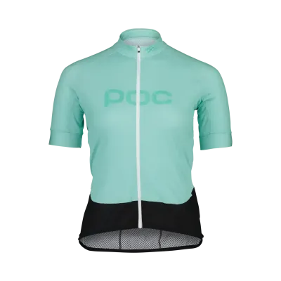 Джерси женское POC W's Essential Road Logo jersey, Lt Fluorite Green/Fluorite Green, L (PC 532938311LRG1) - Robinzon.ua