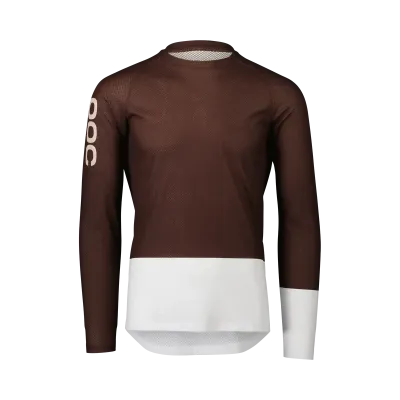 Джерси мужское с длинным рукавом POC MTB Pure LS Jersey, Axinite Brown/Hydrogen White, S (PC 528448514SML1) - Robinzon.ua