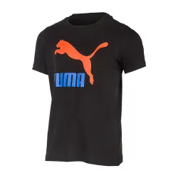 Дитяча Футболка Puma Classics Logo Tee Чорний 128 (53952601) - Robinzon.ua