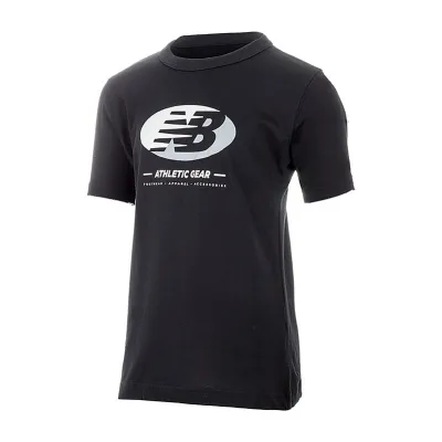 Детская Футболка New Balance Essentials Reimagined Graphic  Черный 137-147 (7dYT31517BK 137-147) - Robinzon.ua