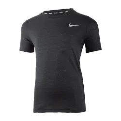 Детская Футболка Nike B NK DF SS MILER TOP Черный XS (DD3055-010 XS) - Robinzon.ua