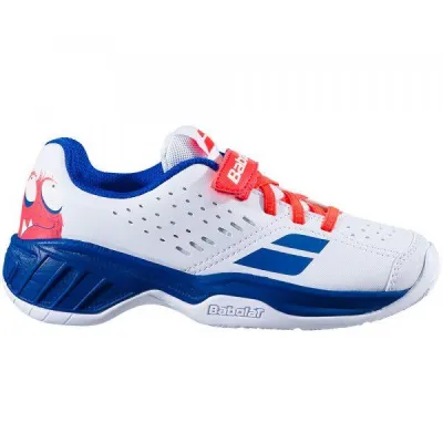 Кроссовки Babolat Pulsion all court kid white/dazzling blue Белый, Голубой 31 (32S20518/1044) - Robinzon.ua