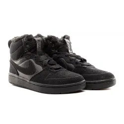 Детские Кроссовки Nike COURT BOROUGH MID 2 BOOT PS Черный 28 (7dCQ4026-001 28) - Robinzon.ua