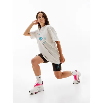 Женская Футболка Nike W NSW TEE BF PRNT SU  Бежевый S (7dFD4235-030 S) - Robinzon.ua