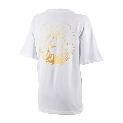 Женская Футболка Nike W NSW TEE SS BF SISTERHOOD Белый M (DX7940-100) - Robinzon.ua