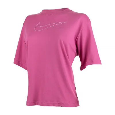Женская Футболка Nike W NK DF TEE SS BOXY Розовый S (DX7984-656) - Robinzon.ua